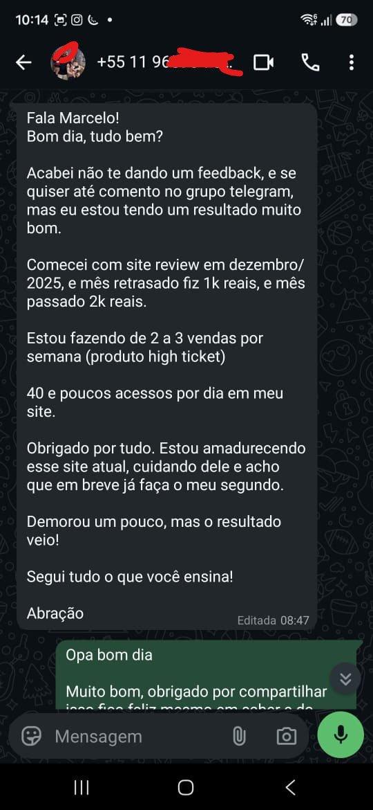 Resultado de aluno 1